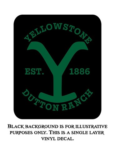 Yellowstone, Dutton, Montana, John, Kayce, Beth, Rip, Vinyl, Decal, Sticker - Picture 56 of 135