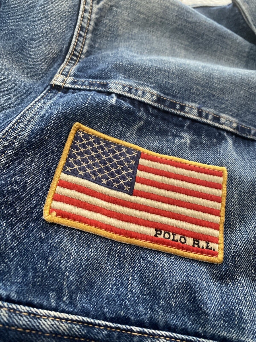 polo jeans company ミリタリージャケット アメリカ国旗 67 polo jeans company ミリタリージャケット アメリカ国旗 67