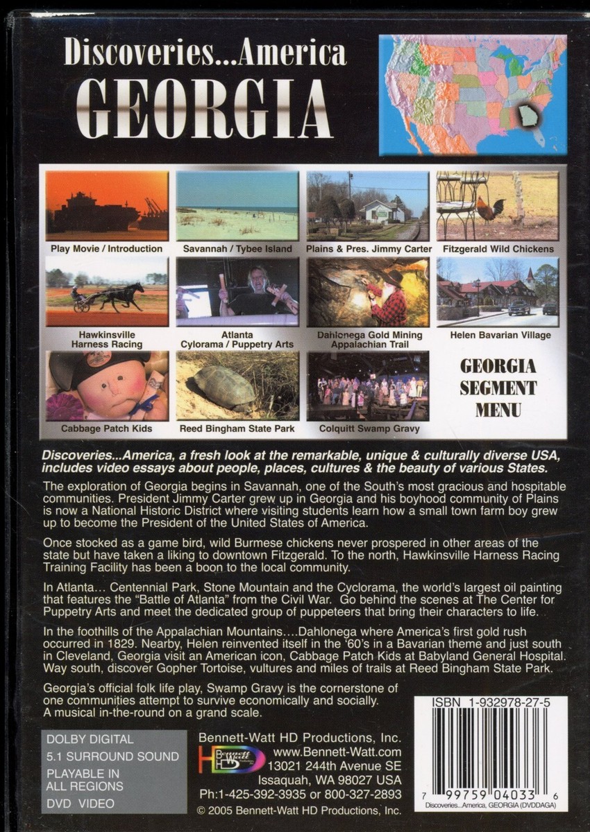 その他 Discoveries America: Georgia [DVD] Discoveries America - Georgia (DVD, 2005) Widescreen H