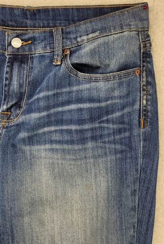 Lucky Brand Jeans Sweet N Low Crop Distressed bestickt 5 Pocket Größe 14/32 - Bild 5 von 24