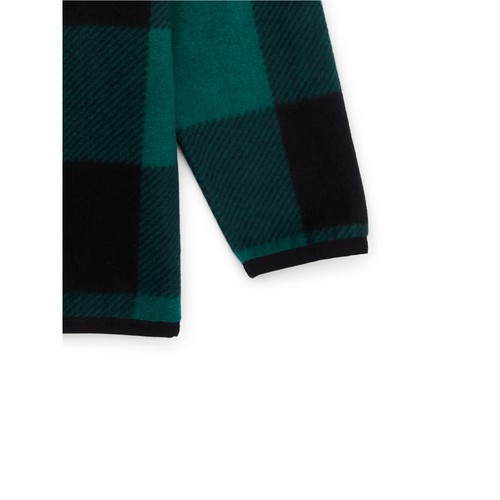 Plaid Jacket (8) Microfleece Jacket Winter Green/Black NWT Wonder Nation - Picture 3 of 3