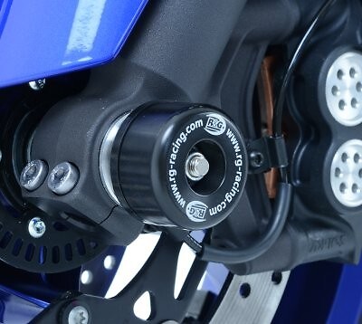 R&G Front Axle Sliders Fork Protectors For Yamaha YZF-R6, YZF-R1, FZ-10 & MT-10 - Picture 4 of 6