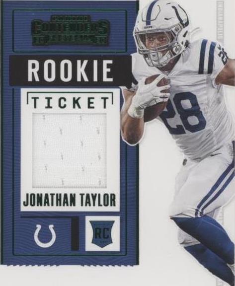 2020 Panini Contenders Jonathan Taylor #RTS-JTA - 1 of 2