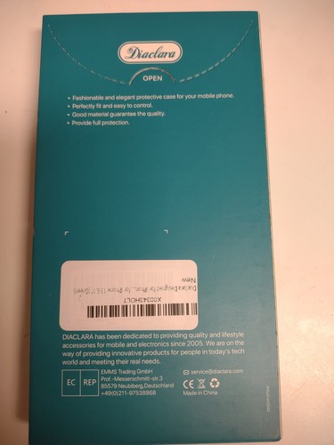 Diaclara Abdeckung für iPhone 13 6,1" grün - Bild 1 von 2