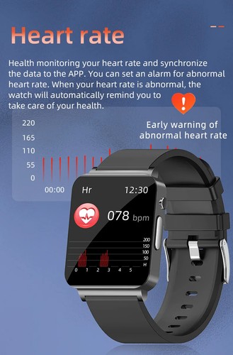 Smartwatch orologio intelligente orologio Bluetooth uomo sport uomo impermeabile pressione sanguigna - Foto 20 di 30