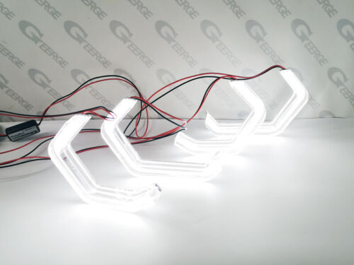 For BMW X3 F25 2010 - 2014 Concept M4 Iconic Style LED Angel Eyes Halo Rings - Foto 17 di 23