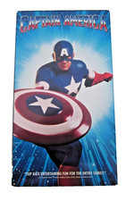 CAPTAIN AMERICA 1992 VHS Columbia Tristar Home Video MARVEL COMICS