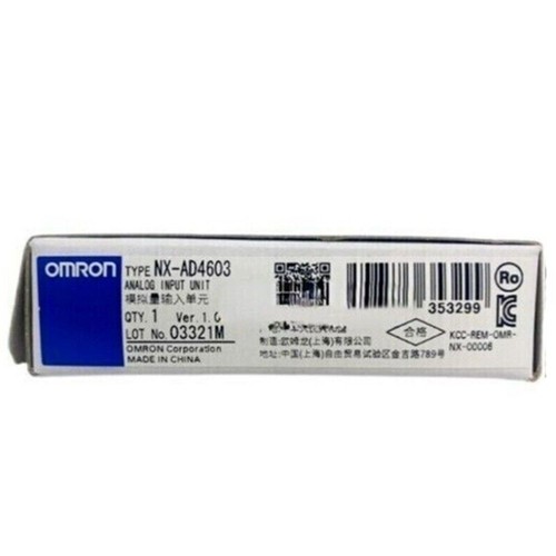 1PC Omron NX-AD4603 PLC Processor Module NXAD4603 In box Brand new Free shipping