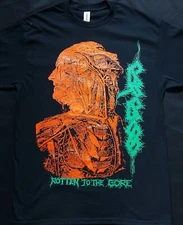Vtg Carcass Rotten To The Gore Black Cotton All size S-345XL T-shirt HRT141