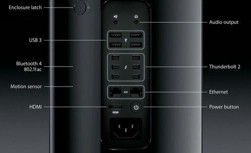 Apple Mac Pro 6.1 Final Cut Pro&Logic Pro X/12Core/ D500/64 Gb Ram/NEW 2Tb NVMe - Picture 7 of 8