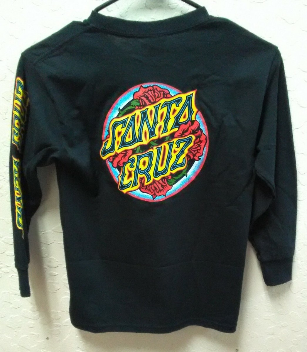 Santa Cruz skateboards Eric Dressen roses dot long sleeve