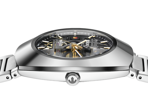 New Rado DiaStar Original Skeleton Stainless Steel Gray Dial Men Watch R12162153 - Picture 3 of 7