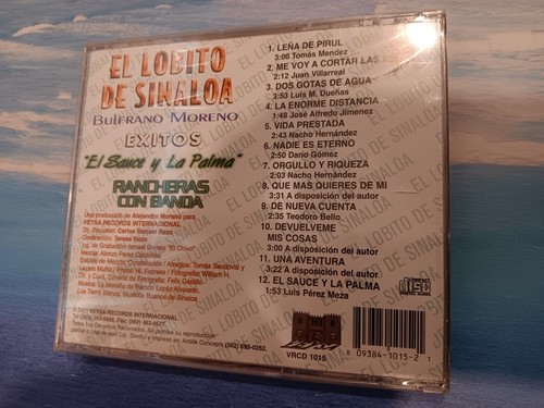 El Lobito De Sinaloa Cd Sellado Corridos Norteno Dr Records - Picture 2 of 4