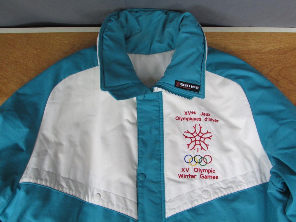 Vintage SUN ICE 1988 Calgary Winter Olympics Ski Jacket ABC