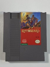 LEGACY OF THE WIZARD -- NES NINTENDO CLASSIC ORIGINAL GAME CLEAN TESTED