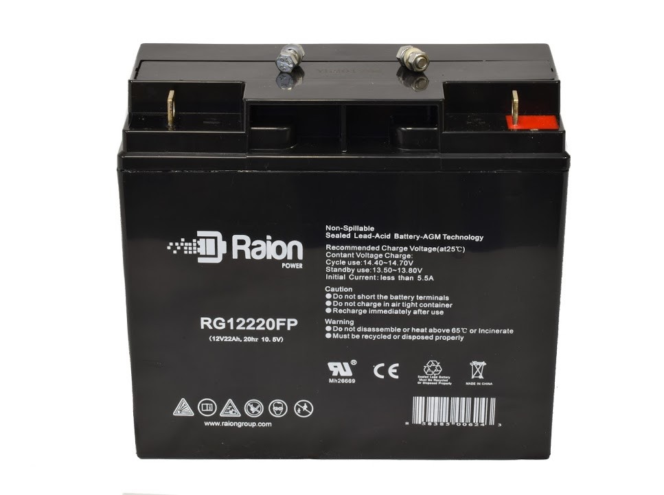 12V 22Ah replacement battery for Stanley Portable Jump