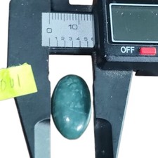Translucent Jadeite Cabochon Guatemalan 15x22mm  Exceptional Quality