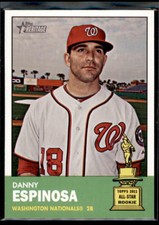 2012 Topps Heritage Danny Espinosa #351 Washington Nationals   ASR