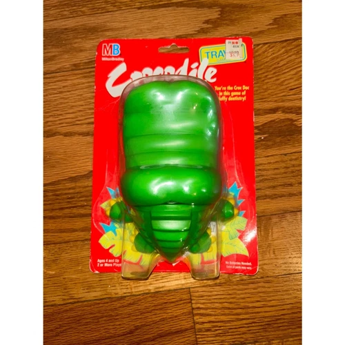 Crocodile Dentist Travel Game Milton Bradley MB 1992 Fun On The Run Sealed