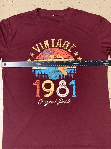Strong Rosie The Riveter Women Large Red Classic T-shirt Vintage Icon 1981 - Picture 3 of 8