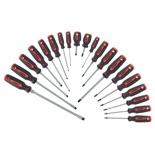 1120SS Combination Screwdriver Set, 20Piece, Cabinet, Slotted, Philips, Torx,...