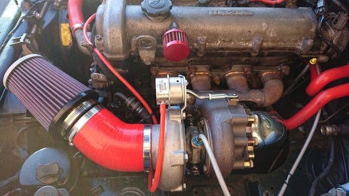 Mazda MX5 Mk2 o Mk2.5 1.6 Turbo Kit, Colector, Escape, Intercooler - Imagen 9 de 13