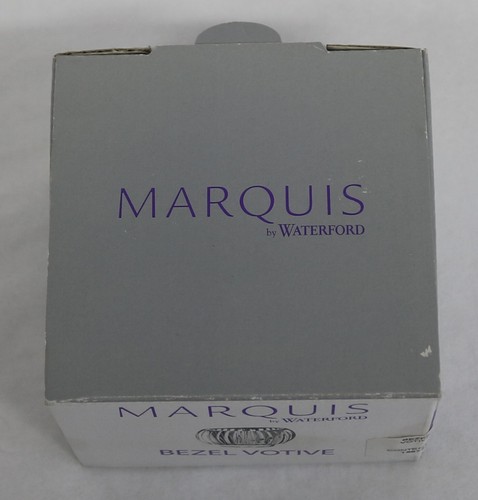 Candelabro votivo con bisel de cristal MARQUIS by Waterford hecho en Alemania nuevo en caja - Imagen 14 de 15