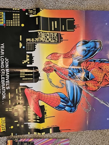 Spiderman 30TH 1992 Promo Sell Sheet Two-sided Marvel 9 X 11 + poster - Picture 9 of 10