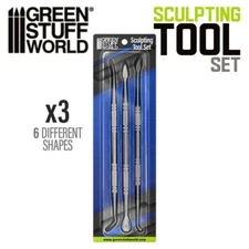 Green Stuff World: 3x Sculpting Tools