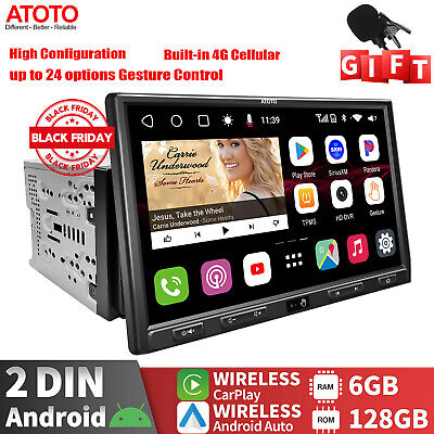 ATOTO S8 Ultra Plus 10.1in 2Din Car Stereo-6+128GB Gesture Operation Built-in 4G | eBay ATOTO S8 Ultra Plus 10.1in 2Din Car Stereo-6+128GB Gesture Operation Built-in 4G | eBay