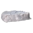 Dekorra Flat Plastic Cover Gray Recyclable Materials Weather Resistance 7 in. H