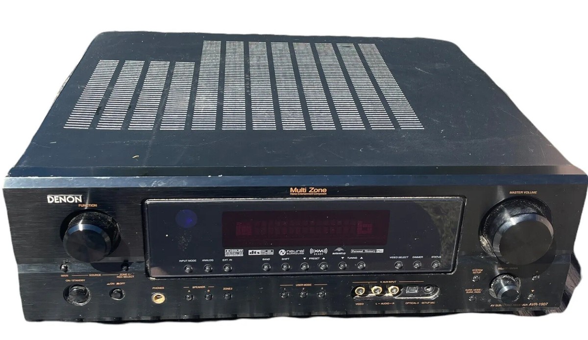 アンプ denon  amp Denon Multi Zone Home Theatre AVR 1907 Surround Sound