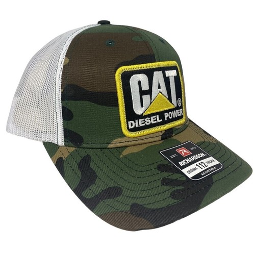 Sombrero de camionero Caterpillar CAT Richardson 112 Snap Back - Imagen 1 de 5