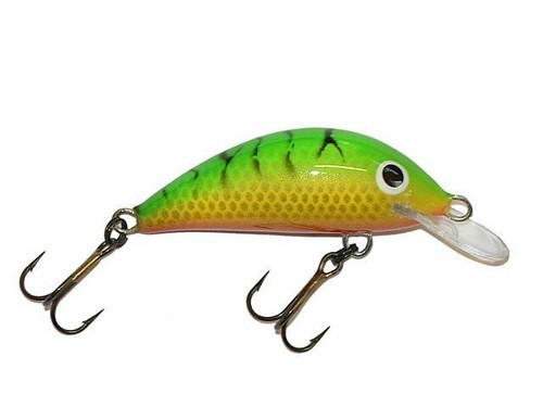 Leurre flottant Gloog Hektor 3,5 cm 2 g appât à manivelle Chub Ide truite COULEURS - Photo 18 sur 21