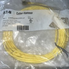 EATON CSNR3A3CY2405 NANO SERIES CABLE 3 PIN 16FT RIGHT ANGLE, NEW