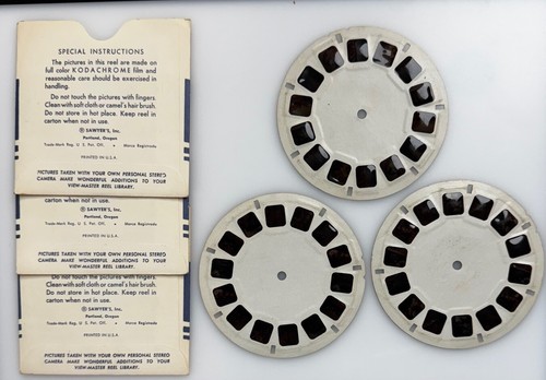 View Master Reel Set 56 A,B,C Coney Island RARE!! - Picture 2 of 3
