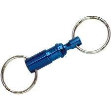  2 Pack Lucky Line Quick Release Pull-Apart Key Chain