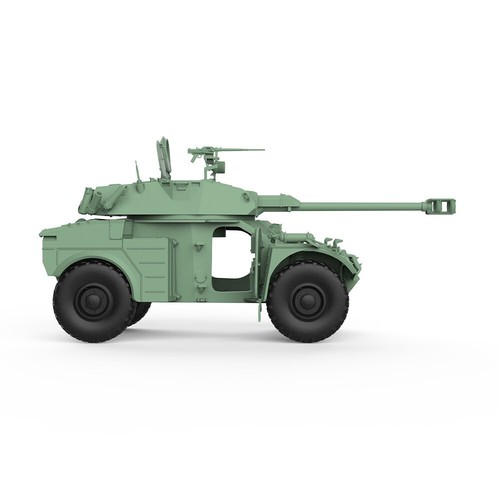 SSMODEL SS144803 1/144 kit modellino militare Israele AML-90 veicolo armatura - Foto 4 di 5