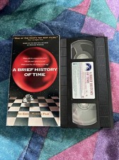 A Brief History of Time (VHS, 1993) STEPHEN HAWKING