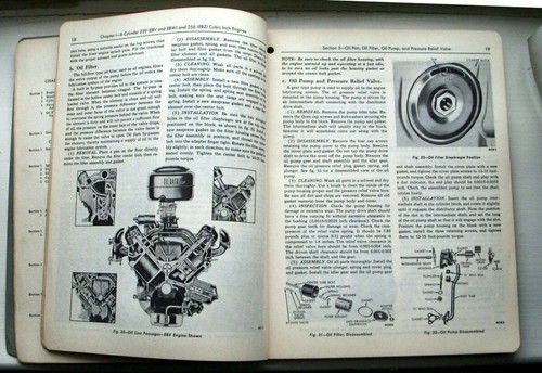 1954 Ford Truck Shop Manual Supplement, Form 7099-54 70 - Picture 3 of 4