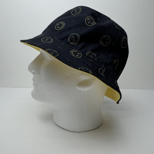 ARMANI EXCHANGE Smiley World Unisex Bucket Hat One Size Black 954700 2F125 - Picture 5 of 8
