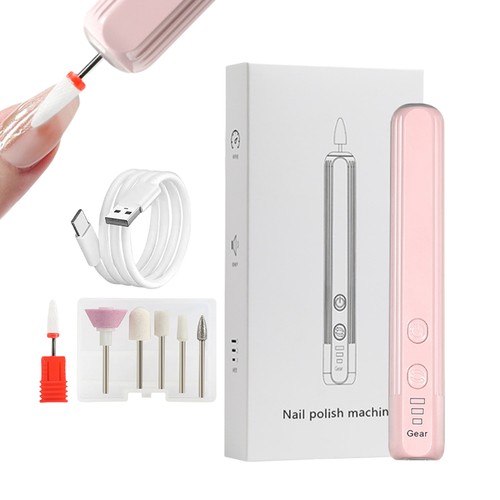 Electric Nail Drill File Professional Machine Kit Compact Portable Nail Drill Ki - Picture 6 of 15