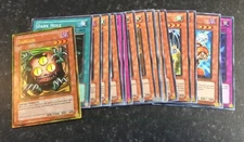 YU-GI-OH! Trading Card Game Job Lot x20 Various Cards inc Limited Ed SANGAN Gold
