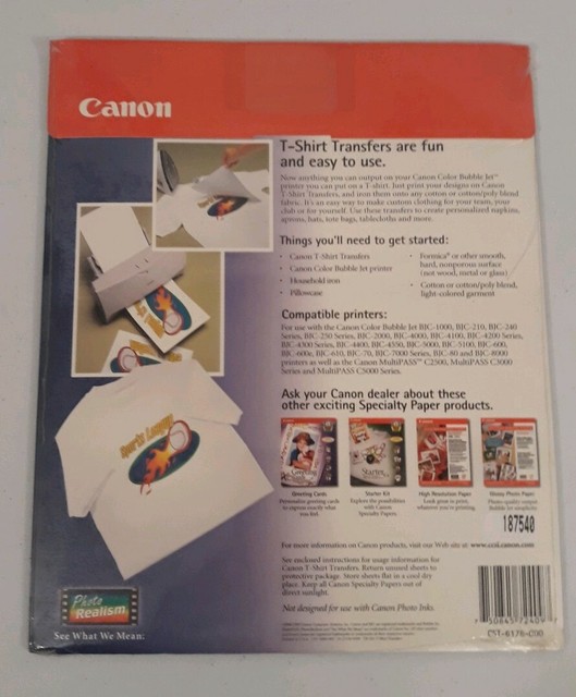 canon t shirt printing