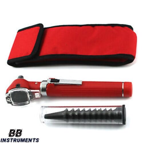 Mini Otoskop Set Ohrenleuchte Ohrenspiegel Ohr Ohrtrichter Otologie Spekulum HNO - Bild 3 von 3