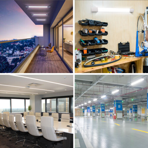 LED Feuchtraumleuchte 60/120/150CM mit 36W 3960LM/5000K Werkstatt Garage Lampe - Bild 20 von 26
