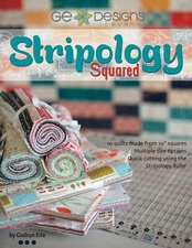 Stripology Squared Quilt Pattern Book by Gudrun Erla of G.E. Designs - Dings & D