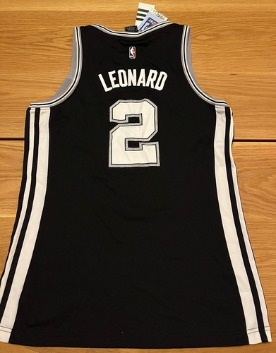 Adidas Maglia Donna Kawhi Leonard San Antonio Spurs Nera Taglia Large - Foto 4 di 5