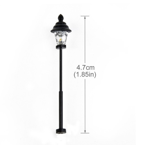 10Pcs LED Lanterns Lamps 45mm Model Railway Bonsai Decor - Picture 6 of 14