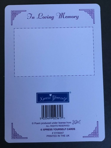 Graveside Memorial Remembrance Cards (#) INCLUDING CLEAR PLASTIC CARD HOLDER - Picture 20 of 55